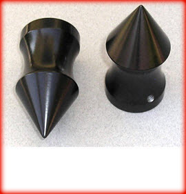 Black Spike Axle Cover