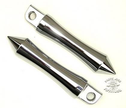 SPIKE FOOT PEGS FOR HARLEY (5 inch)