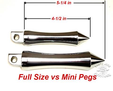 Full Size Peg vs Mini Pegs